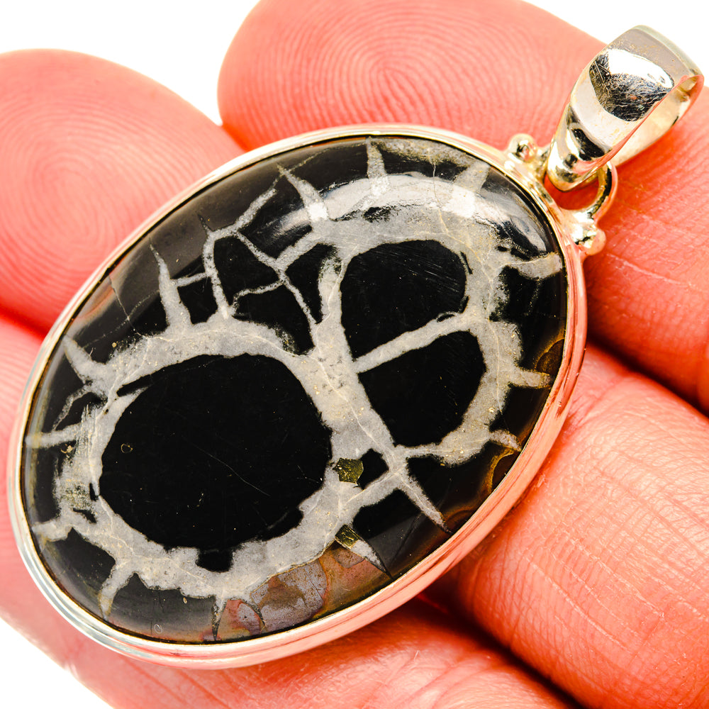 Septarian Geode Pendants handcrafted by Ana Silver Co - PD28304