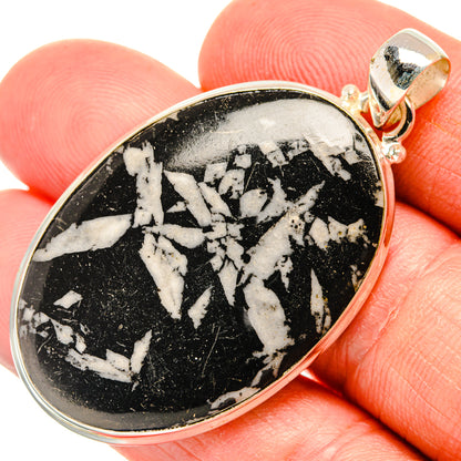 Chrysanthemum Stone Pendants handcrafted by Ana Silver Co - PD28309