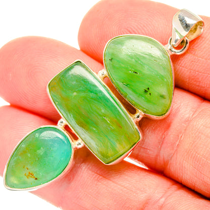 Peruvian Opal Pendants handcrafted by Ana Silver Co - PD28313