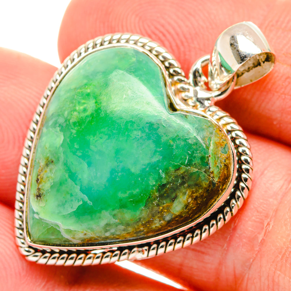 Peruvian Opal Pendants handcrafted by Ana Silver Co - PD28324