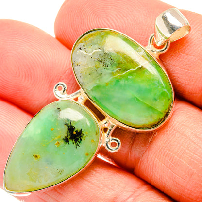 Peruvian Opal Pendants handcrafted by Ana Silver Co - PD28328