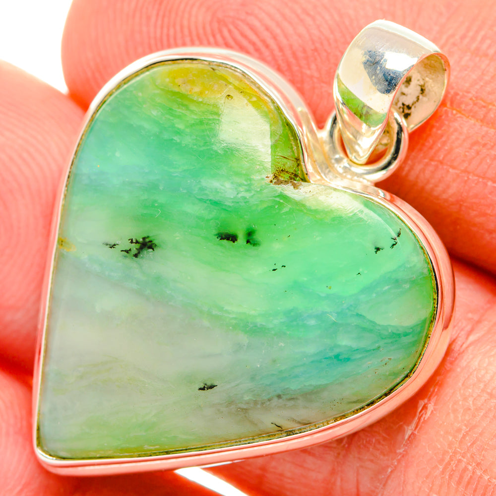 Peruvian Opal Pendants handcrafted by Ana Silver Co - PD28331