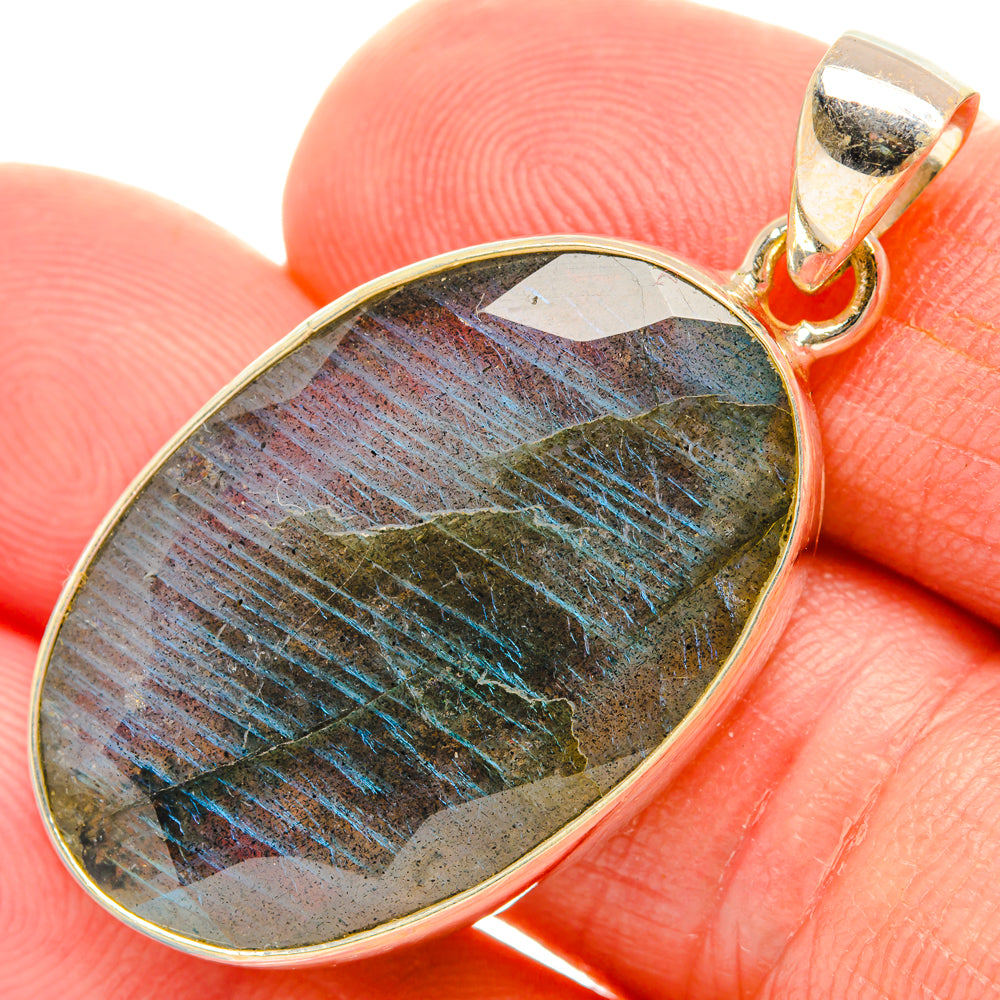 Labradorite Pendants handcrafted by Ana Silver Co - PD28339