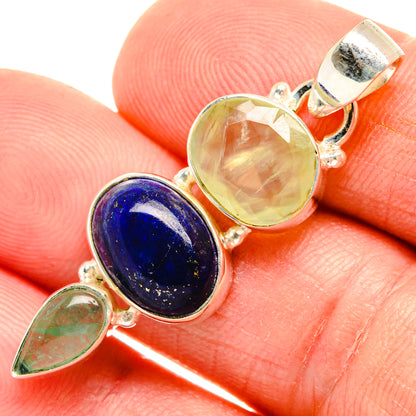 Lapis Lazuli Pendants handcrafted by Ana Silver Co - PD28367