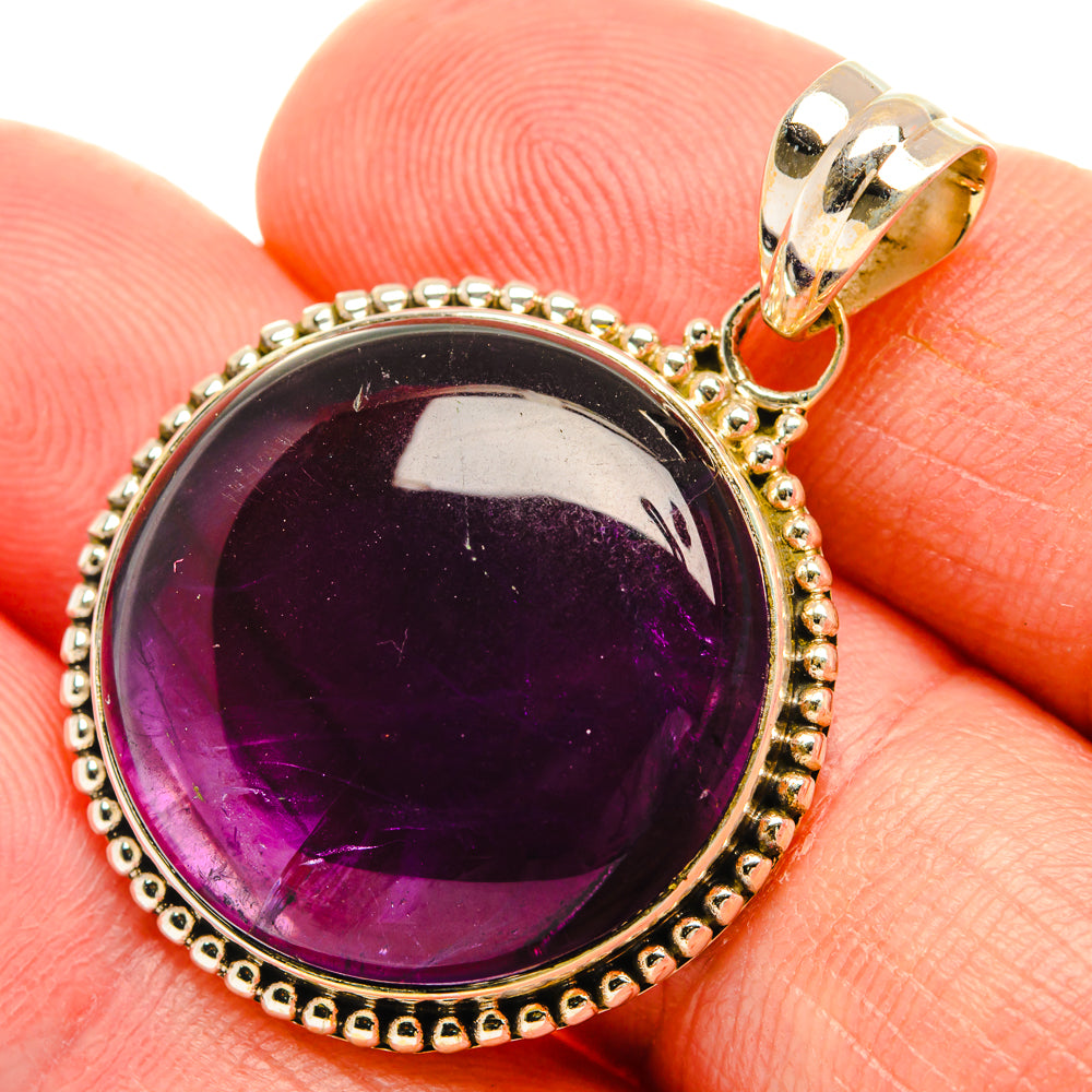 Amethyst Pendants handcrafted by Ana Silver Co - PD28375