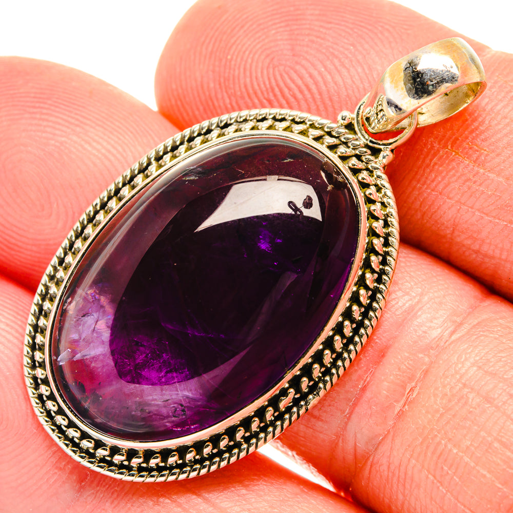 Amethyst Pendants handcrafted by Ana Silver Co - PD28376