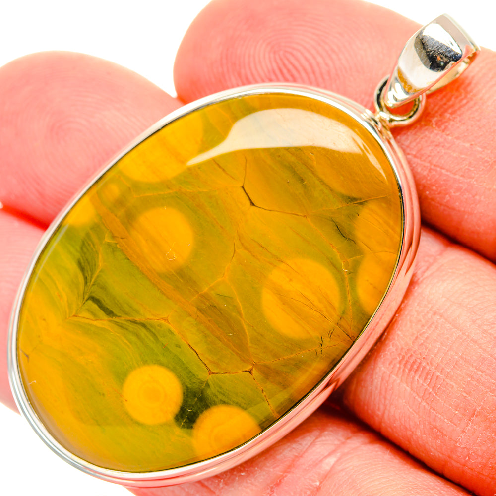 Ocean Jasper Pendants handcrafted by Ana Silver Co - PD28407