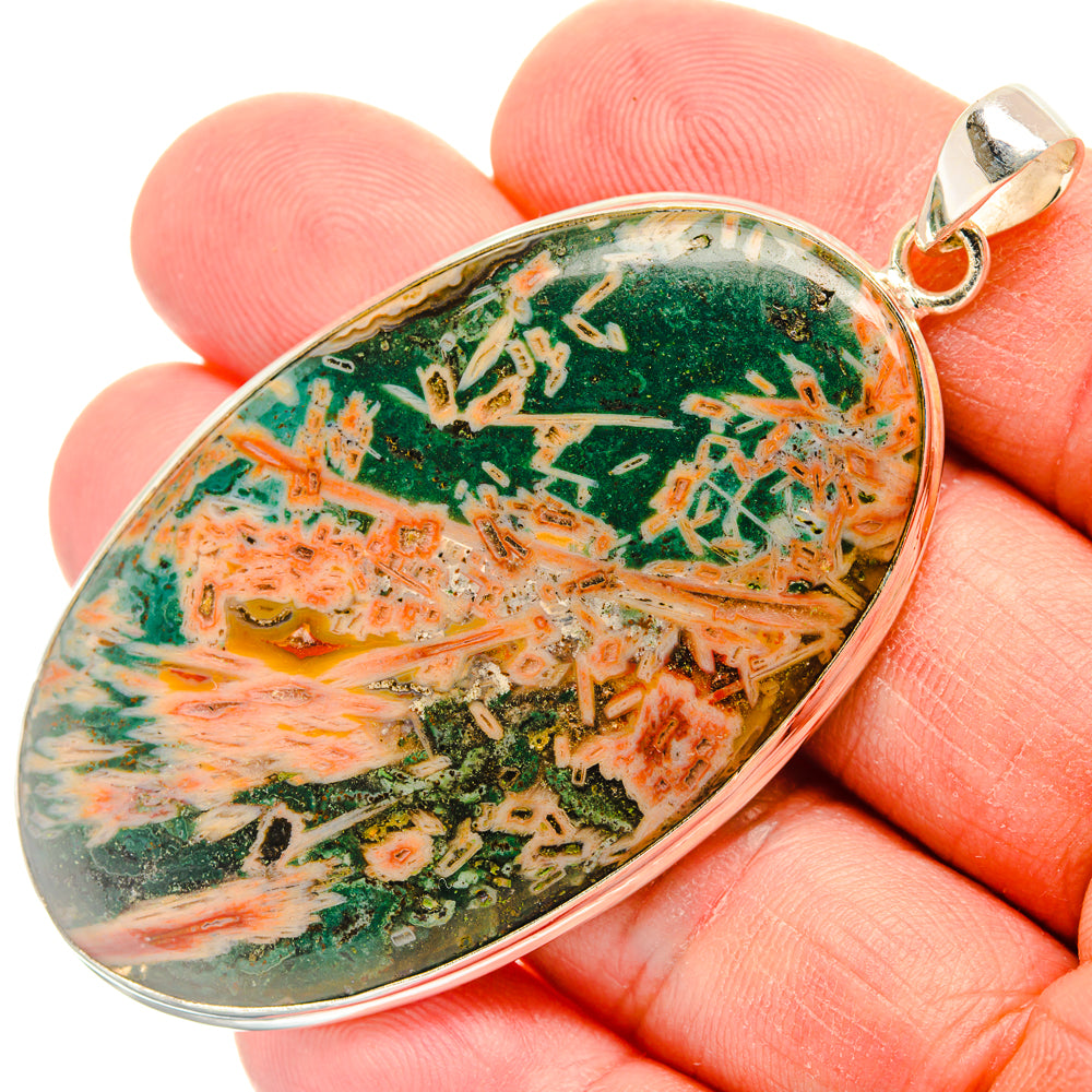 Turkish Tube Agate Pendants handcrafted by Ana Silver Co - PD28442