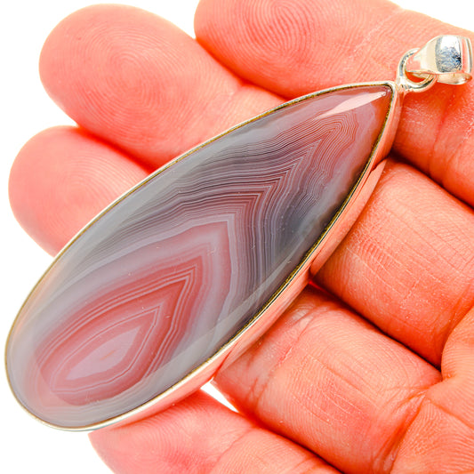 Banded Agate Pendants handcrafted by Ana Silver Co - PD28443
