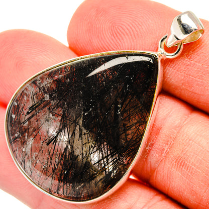 Tourmalinated Quartz Pendants handcrafted by Ana Silver Co - PD28447