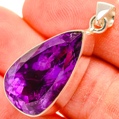Amethyst Pendants handcrafted by Ana Silver Co - PD28450