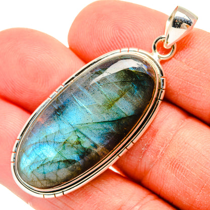 Labradorite Pendants handcrafted by Ana Silver Co - PD28451