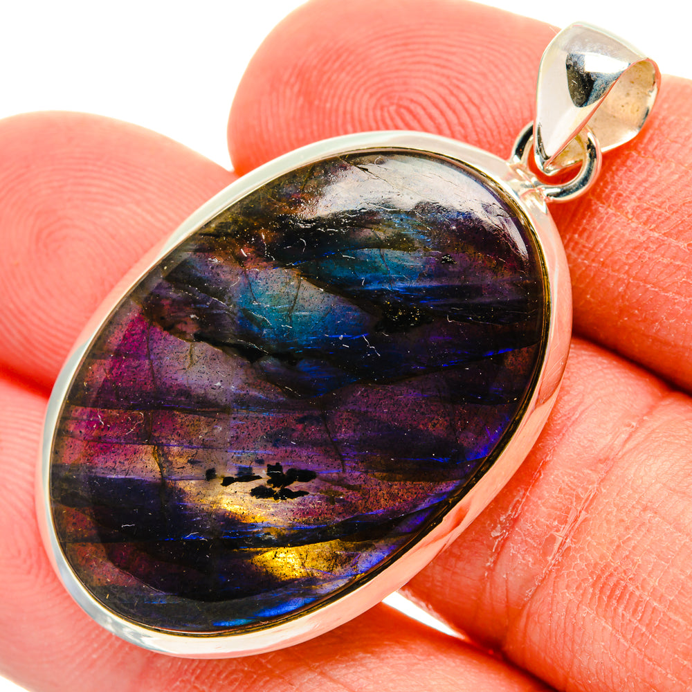 Labradorite Pendants handcrafted by Ana Silver Co - PD28452