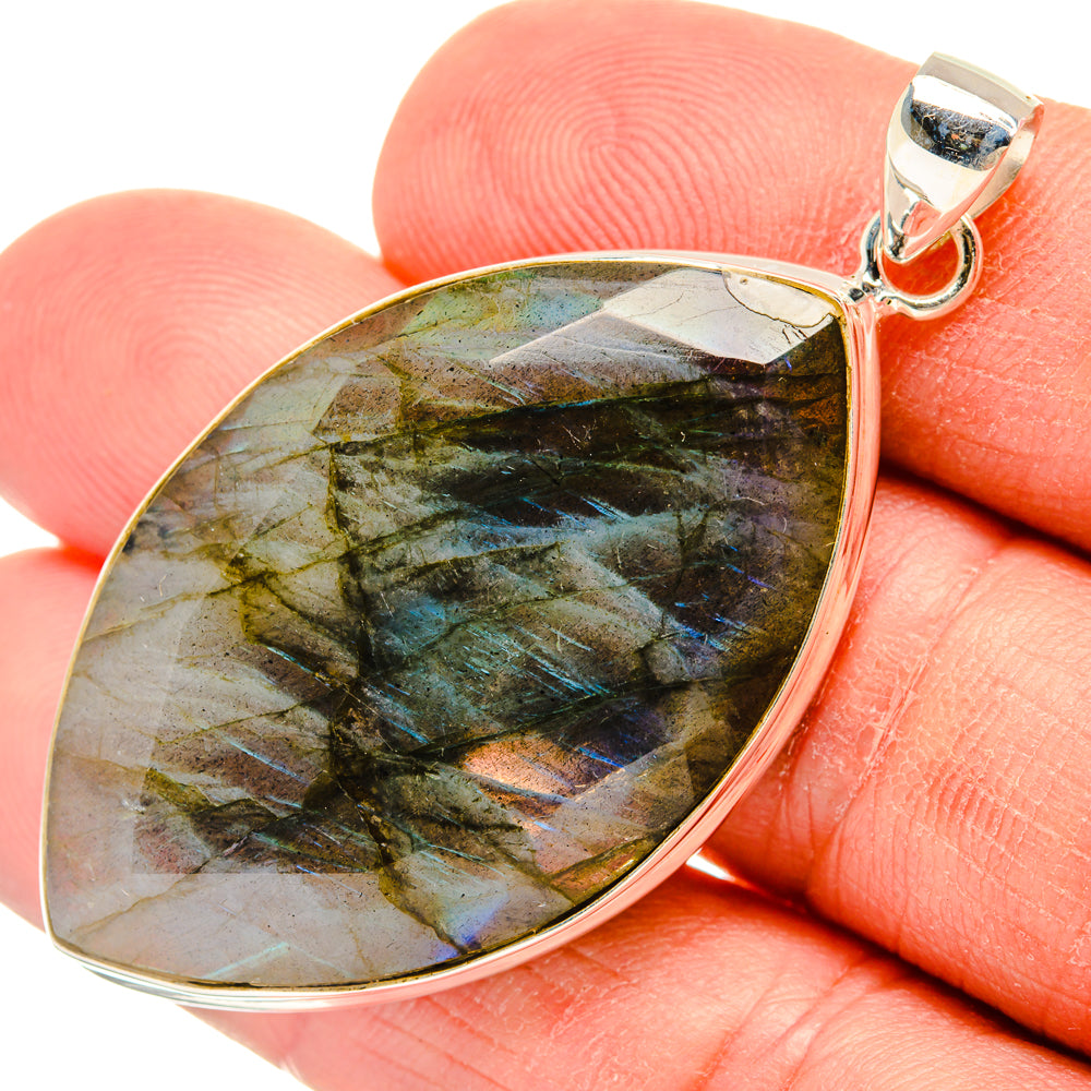 Labradorite Pendants handcrafted by Ana Silver Co - PD28453