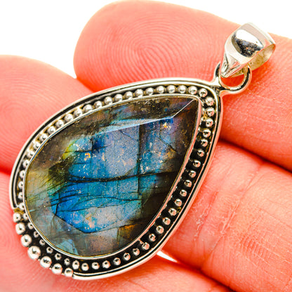 Labradorite Pendants handcrafted by Ana Silver Co - PD28456