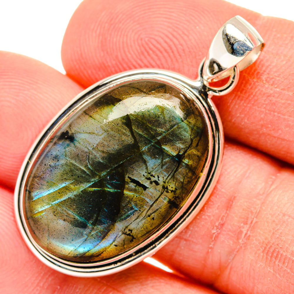 Labradorite Pendants handcrafted by Ana Silver Co - PD28459