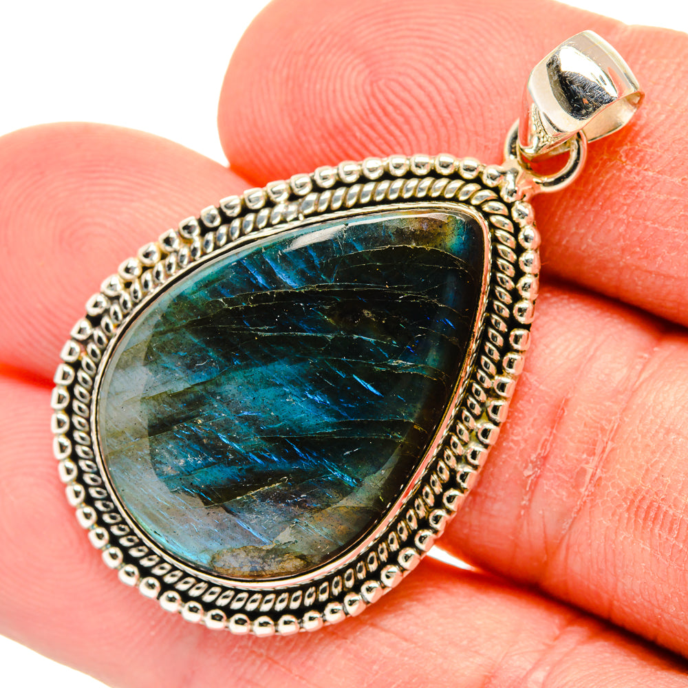 Labradorite Pendants handcrafted by Ana Silver Co - PD28461