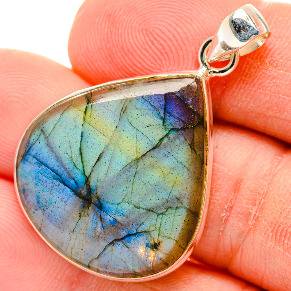 Labradorite Pendants handcrafted by Ana Silver Co - PD28462