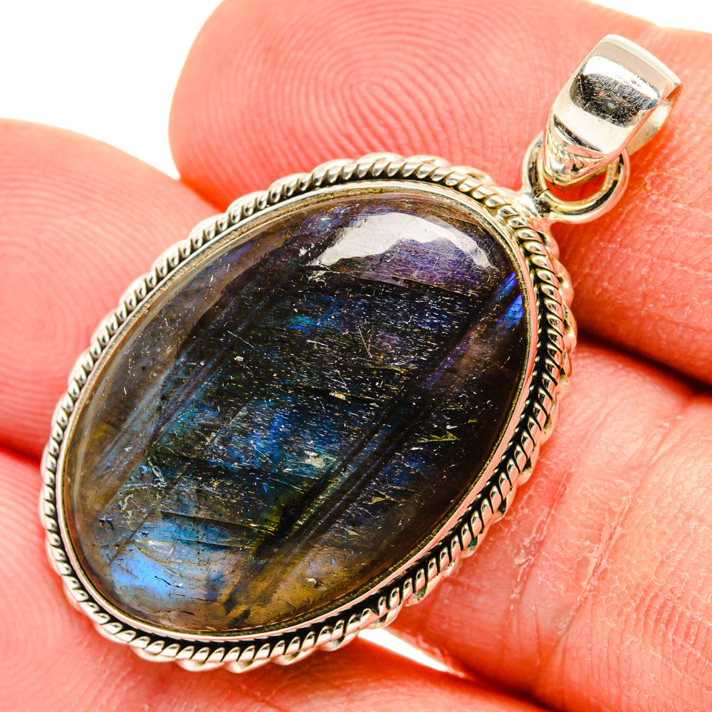 Labradorite Pendants handcrafted by Ana Silver Co - PD28463