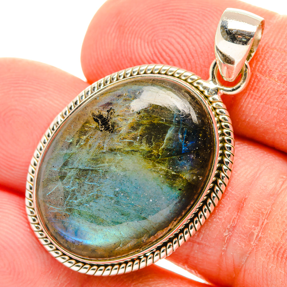 Labradorite Pendants handcrafted by Ana Silver Co - PD28464