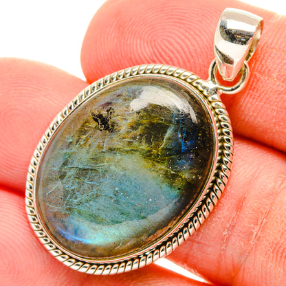Labradorite Pendants handcrafted by Ana Silver Co - PD28464