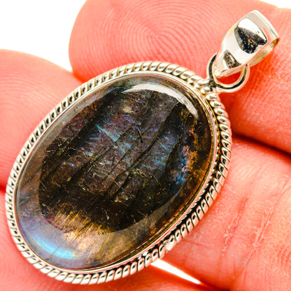 Labradorite Pendants handcrafted by Ana Silver Co - PD28467