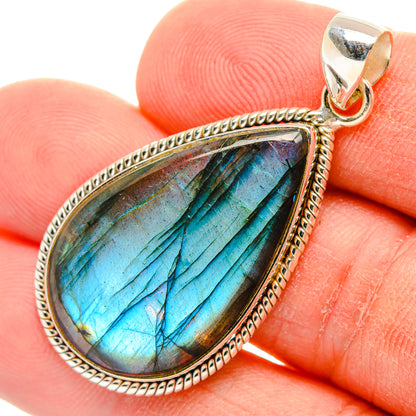 Labradorite Pendants handcrafted by Ana Silver Co - PD28468