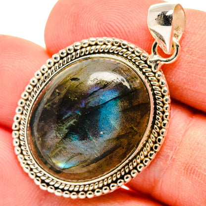 Labradorite Pendants handcrafted by Ana Silver Co - PD28469