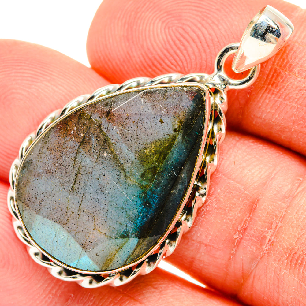 Labradorite Pendants handcrafted by Ana Silver Co - PD28471