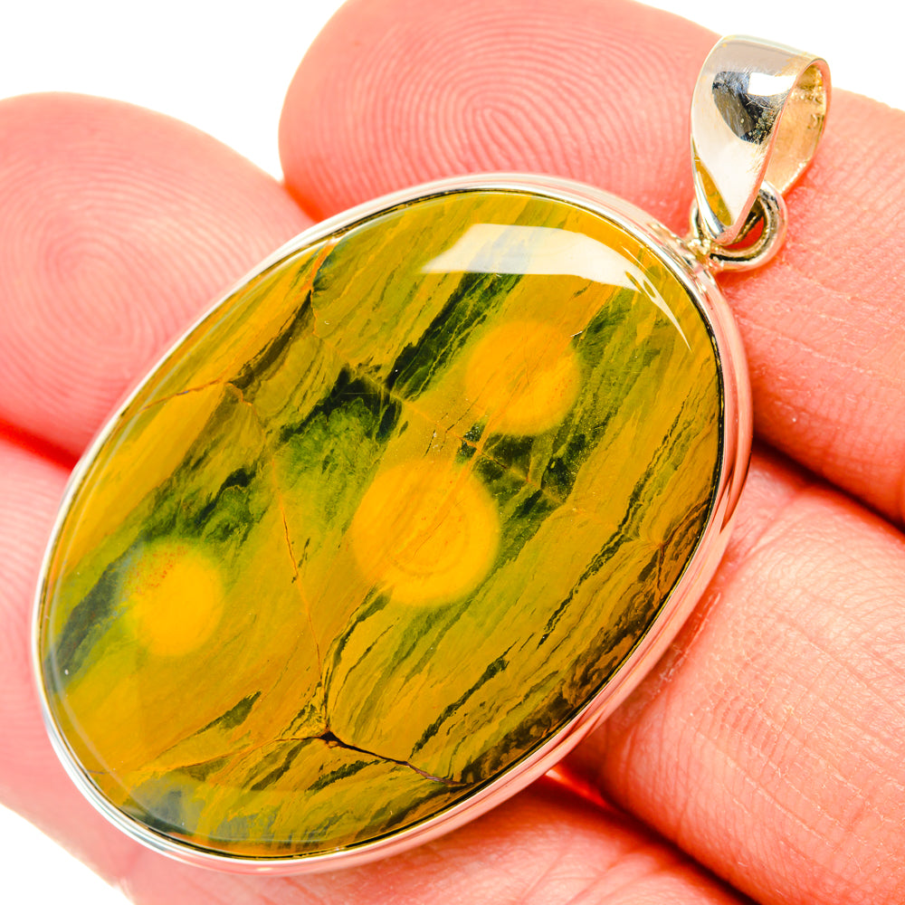 Ocean Jasper Pendants handcrafted by Ana Silver Co - PD28478