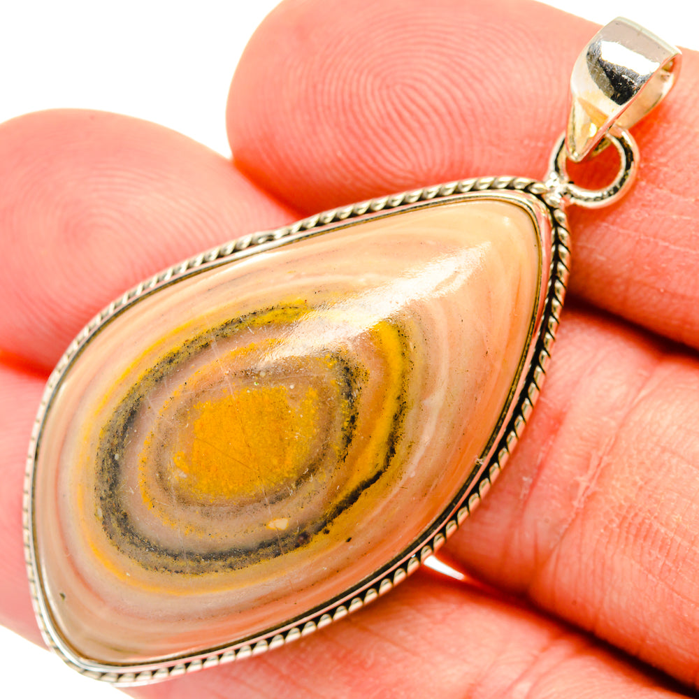 Ocean Jasper Pendants handcrafted by Ana Silver Co - PD28507