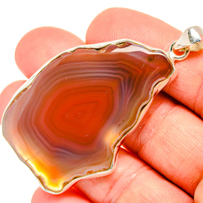 Botswana Agate Pendants handcrafted by Ana Silver Co - PD28529