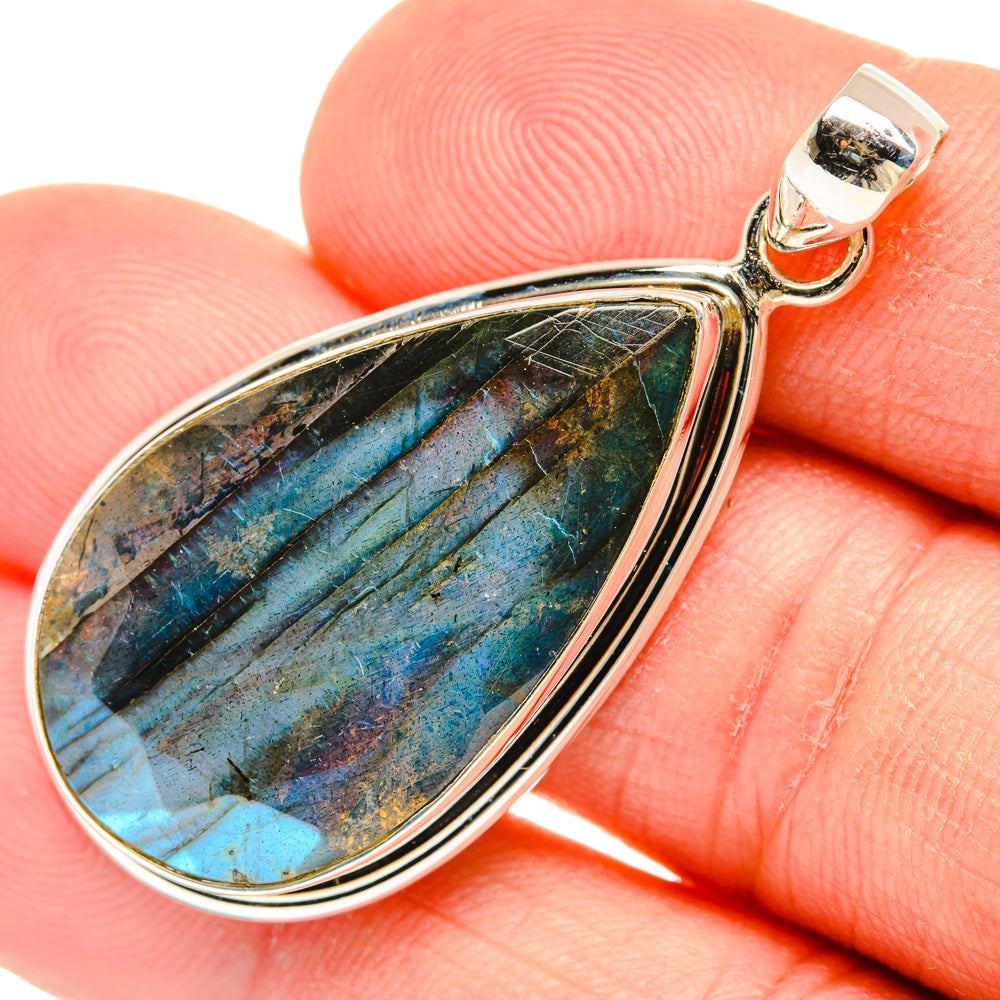 Labradorite Pendants handcrafted by Ana Silver Co - PD28568