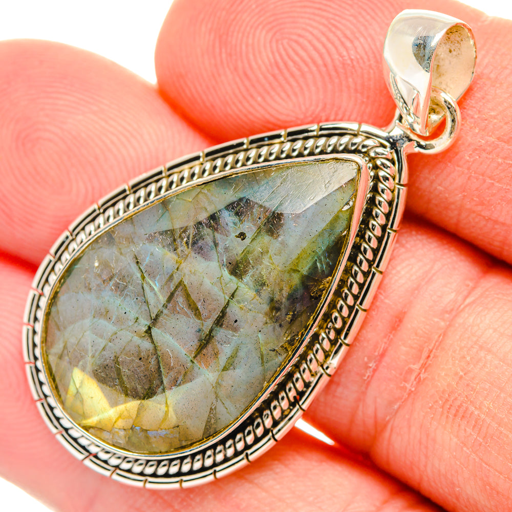 Labradorite Pendants handcrafted by Ana Silver Co - PD28570