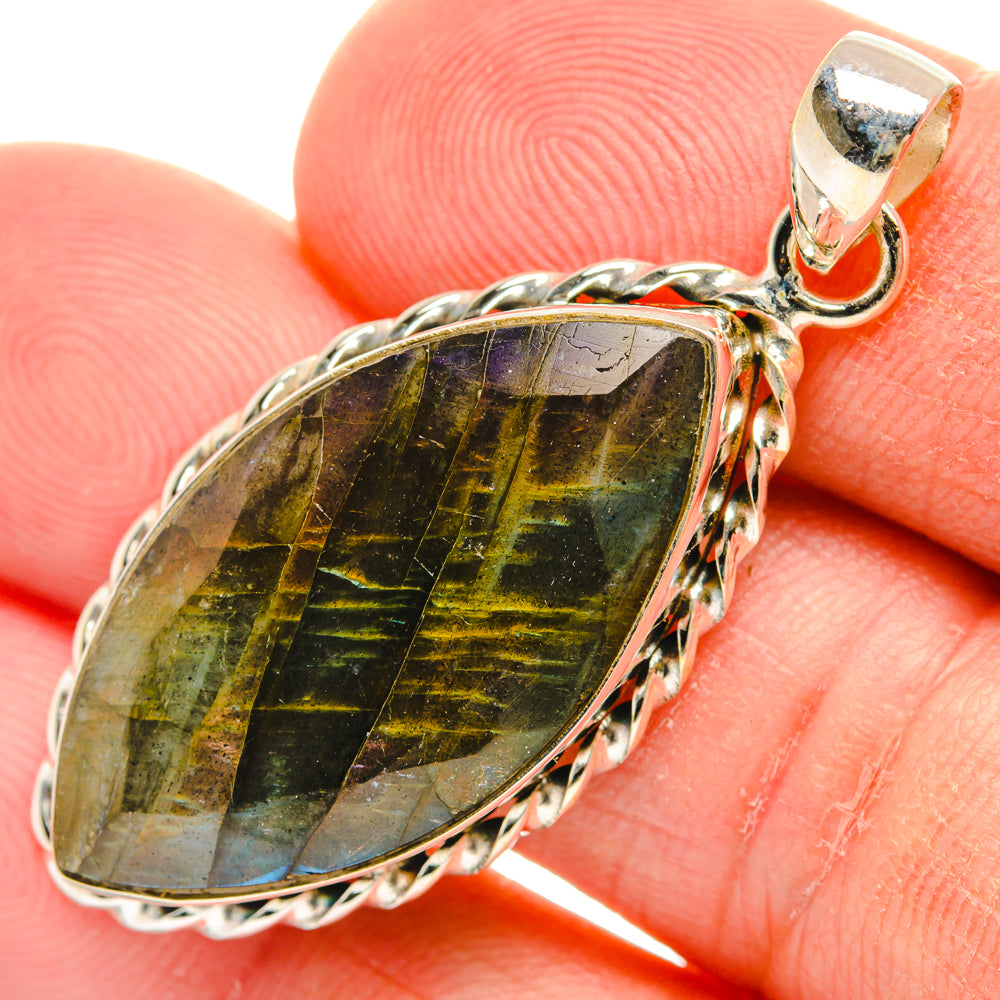 Labradorite Pendants handcrafted by Ana Silver Co - PD28572