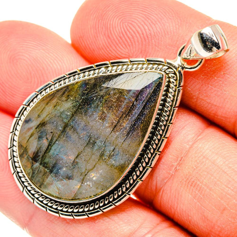 Labradorite Pendants handcrafted by Ana Silver Co - PD28573