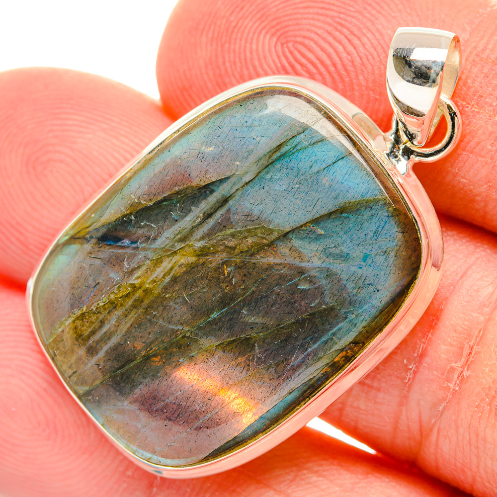 Labradorite Pendants handcrafted by Ana Silver Co - PD28574