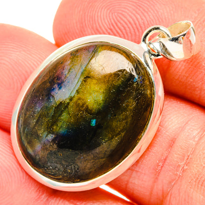 Labradorite Pendants handcrafted by Ana Silver Co - PD28576