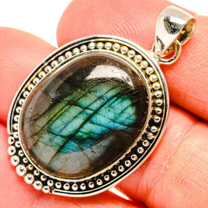 Labradorite Pendants handcrafted by Ana Silver Co - PD28581