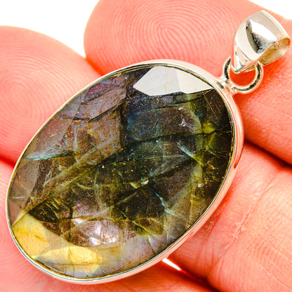 Labradorite Pendants handcrafted by Ana Silver Co - PD28583