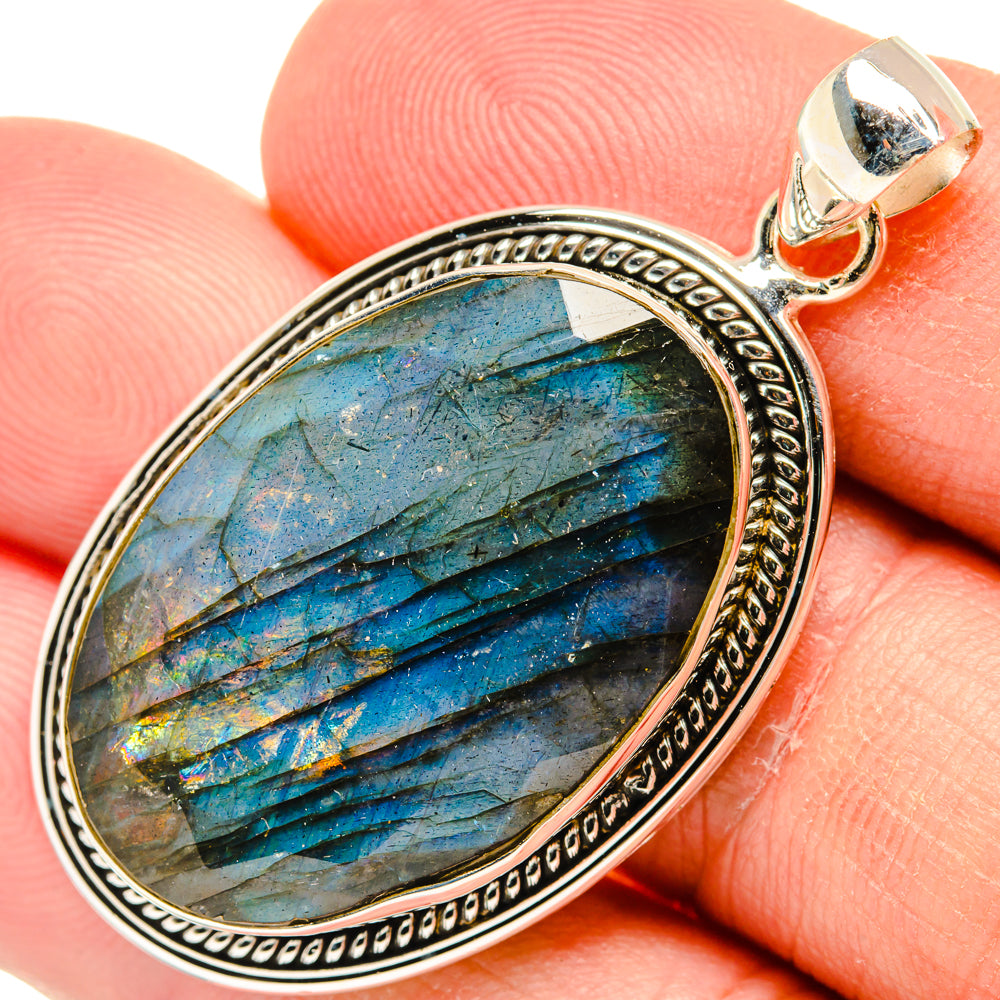 Labradorite Pendants handcrafted by Ana Silver Co - PD28585