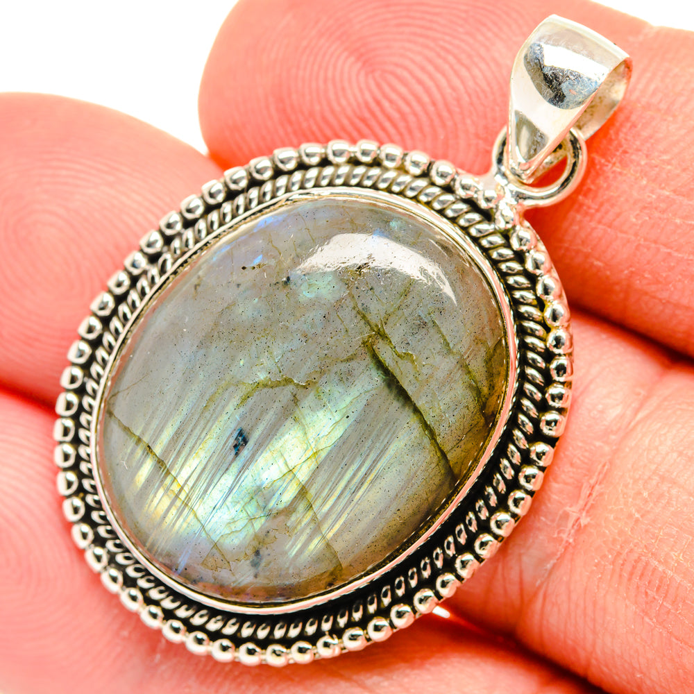 Labradorite Pendants handcrafted by Ana Silver Co - PD28586