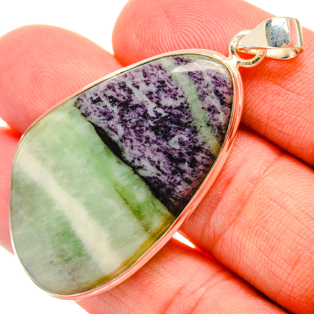 Kammererite Pendants handcrafted by Ana Silver Co - PD28593