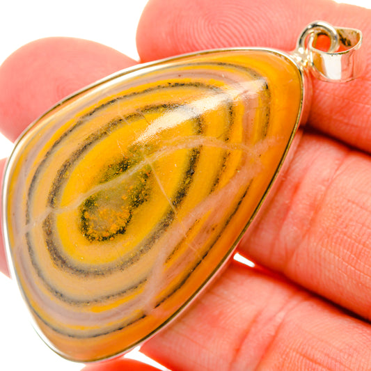 Bumble Bee Jasper Pendants handcrafted by Ana Silver Co - PD28595