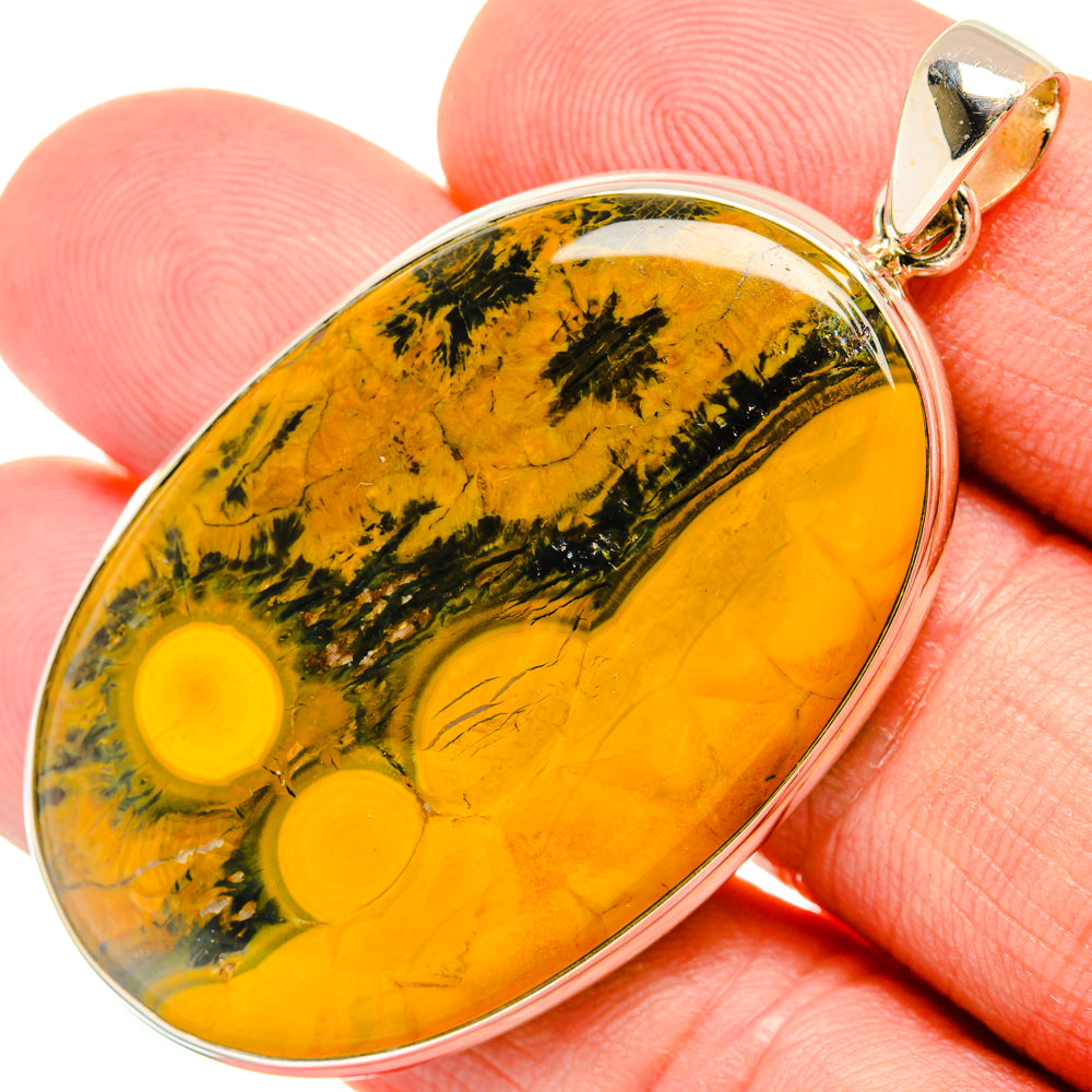 Ocean Jasper Pendants handcrafted by Ana Silver Co - PD28604