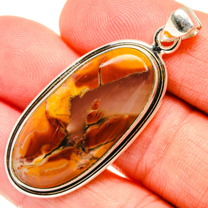 Brecciated Mookaite Pendants handcrafted by Ana Silver Co - PD28616