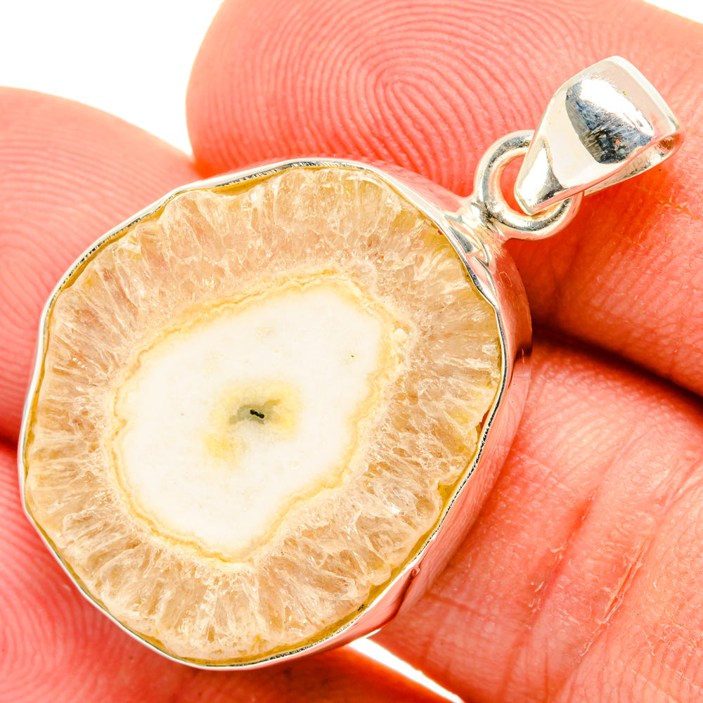 Solar Quartz Pendants handcrafted by Ana Silver Co - PD28622