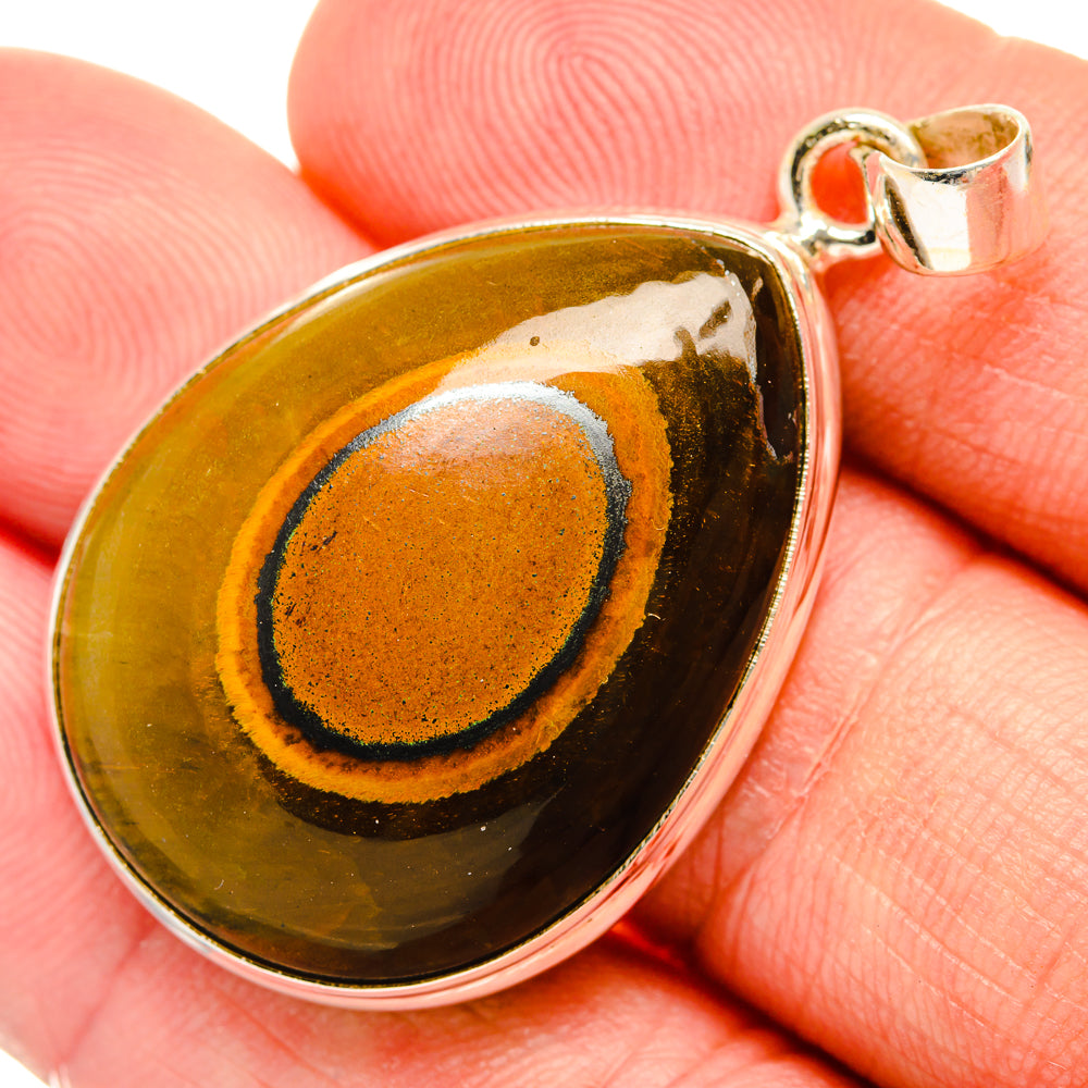Tiger Iron Pendants handcrafted by Ana Silver Co - PD28629