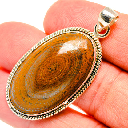 Tiger Iron Pendants handcrafted by Ana Silver Co - PD28630