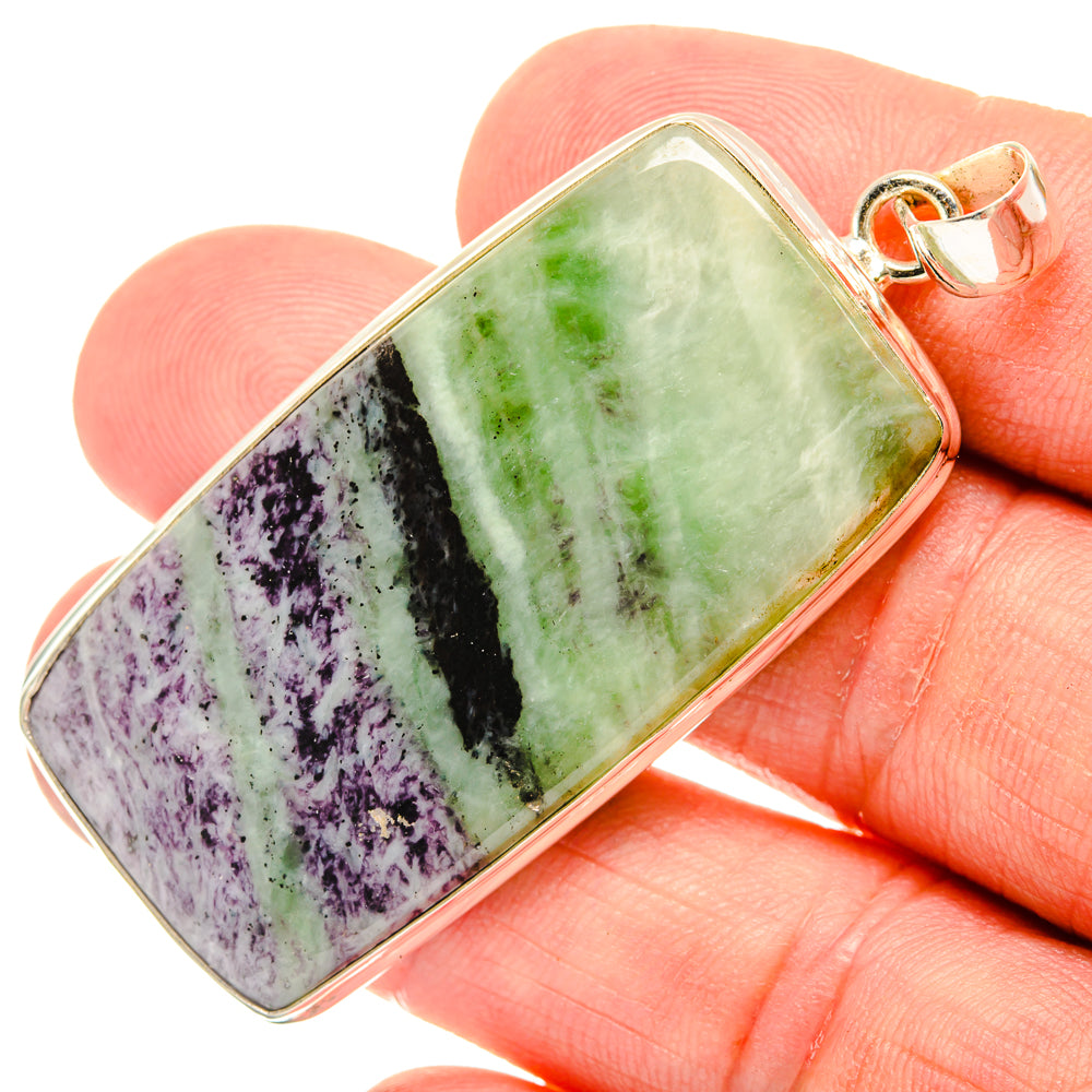 Kammererite Pendants handcrafted by Ana Silver Co - PD28652
